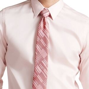 Ted Baker Dusty Pink silk Tie Wave Mens Tie New with tags